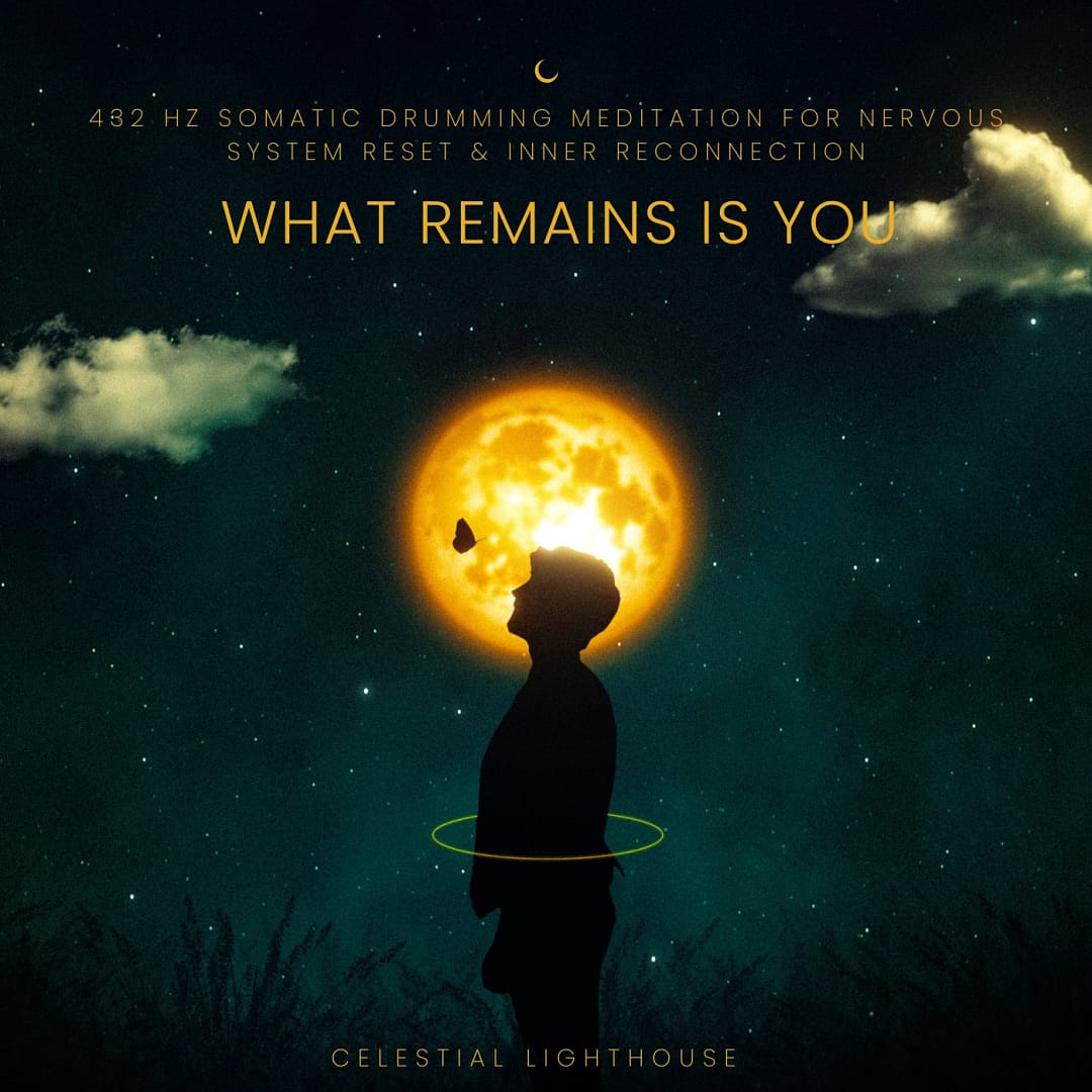 What Remains Is You — 432 Hz Somatic Drumming Meditation for Nervous System Reset & Inner Reconnection